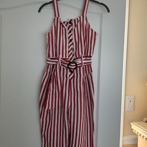 Girls stripped jumpsuit